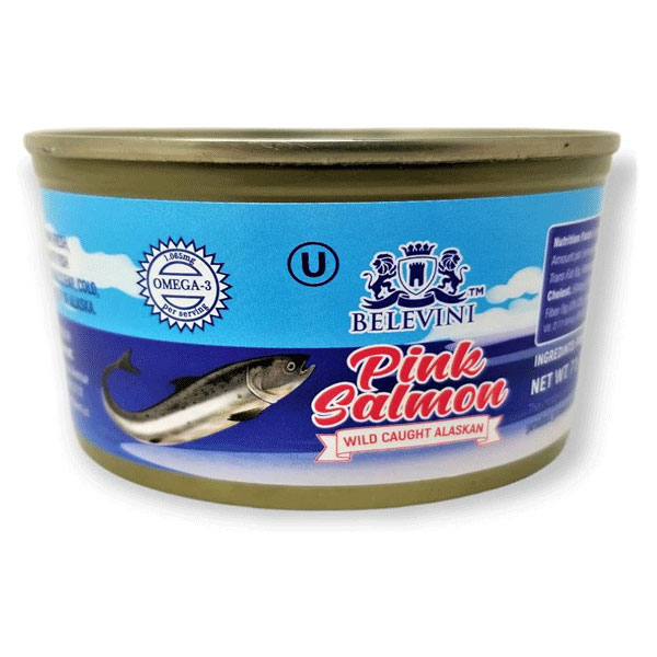 Кошерная консервированная горбуша – 7,48 унции (212 г)